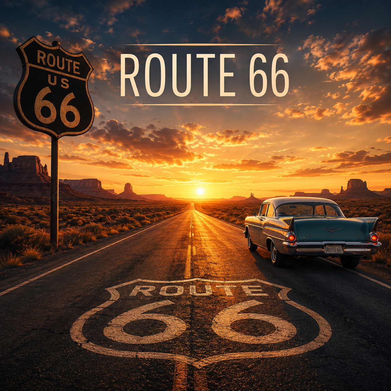 Route 66 album cover